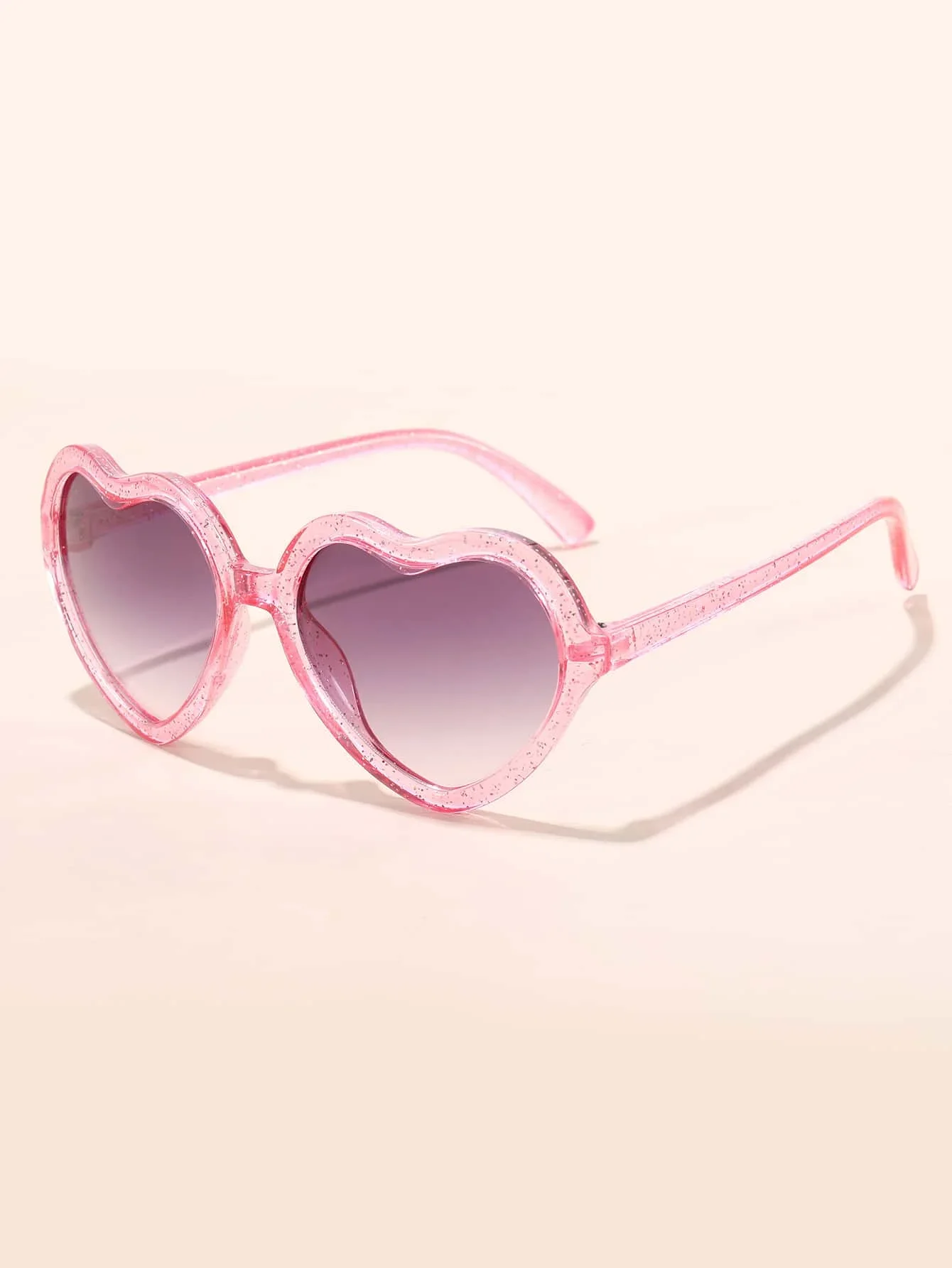 Travel Accessories For Girls - 1 Pair Heart Shaped Children Eyeglasses,