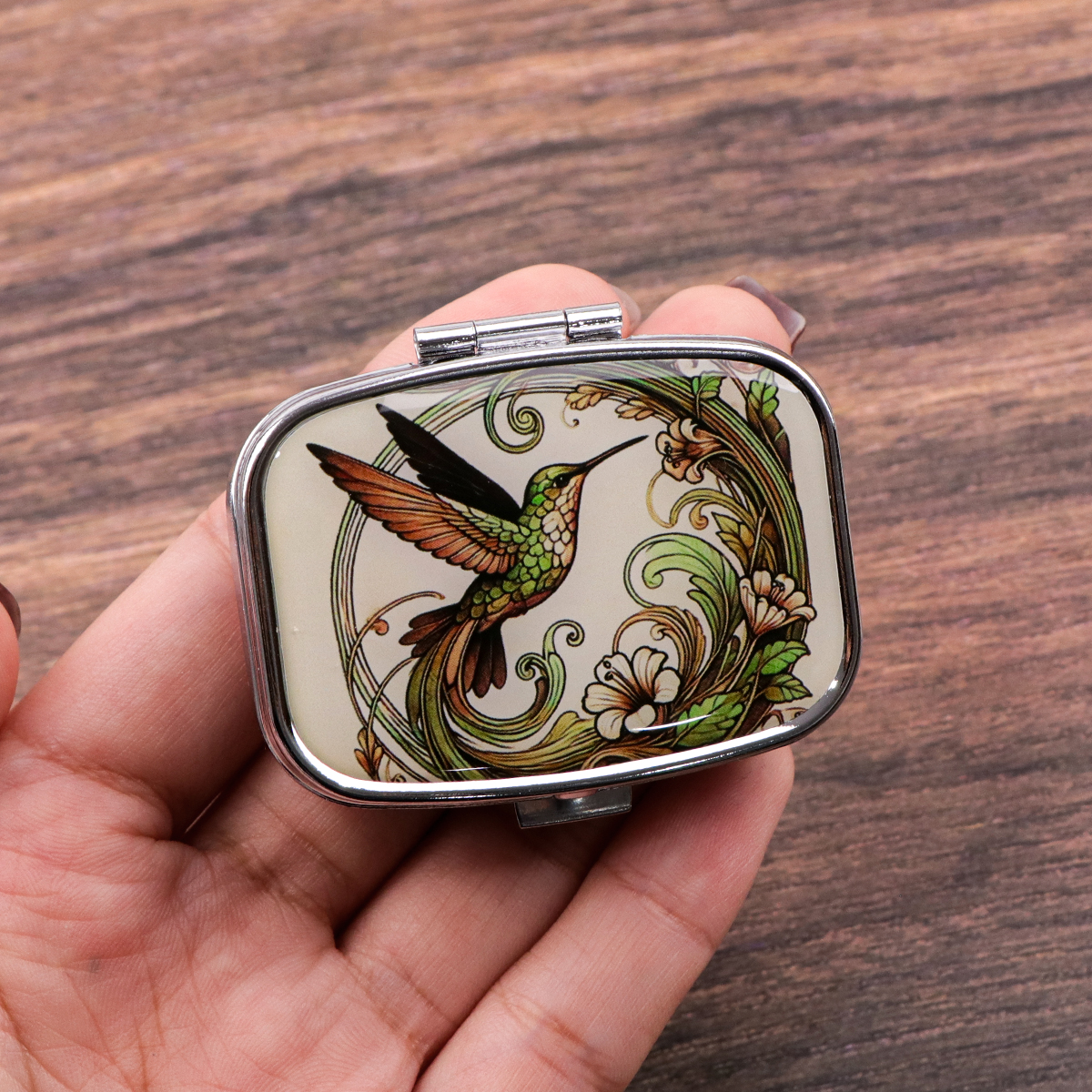 Travel Accessories Case - Cute Bird Cartoon Travel Pill Organizer