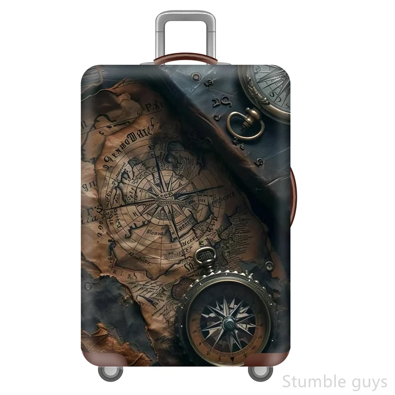 Travel Accessories For Road Trip - Premium Anti-Wear Elastic Luggage Cover Protective