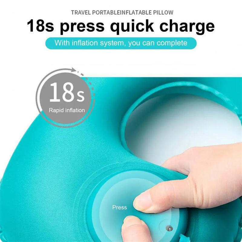 Travel Pillow Inflatable - Inflatable Portable Neck Pillow U-shaped Pillow