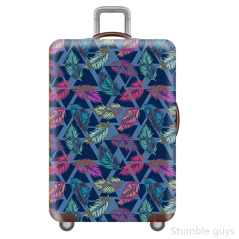 Travel Accessories For Road Trip - Premium Elastic Protective Luggage Cover Dustproof
