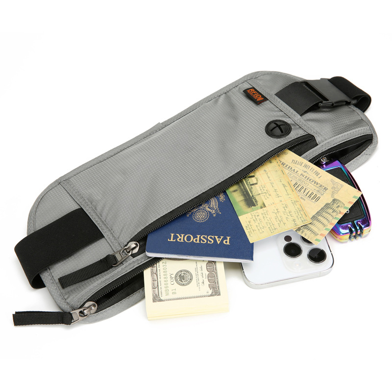 Money Belt Hidden - RFID Blocking Waterproof Sport Travel Phone