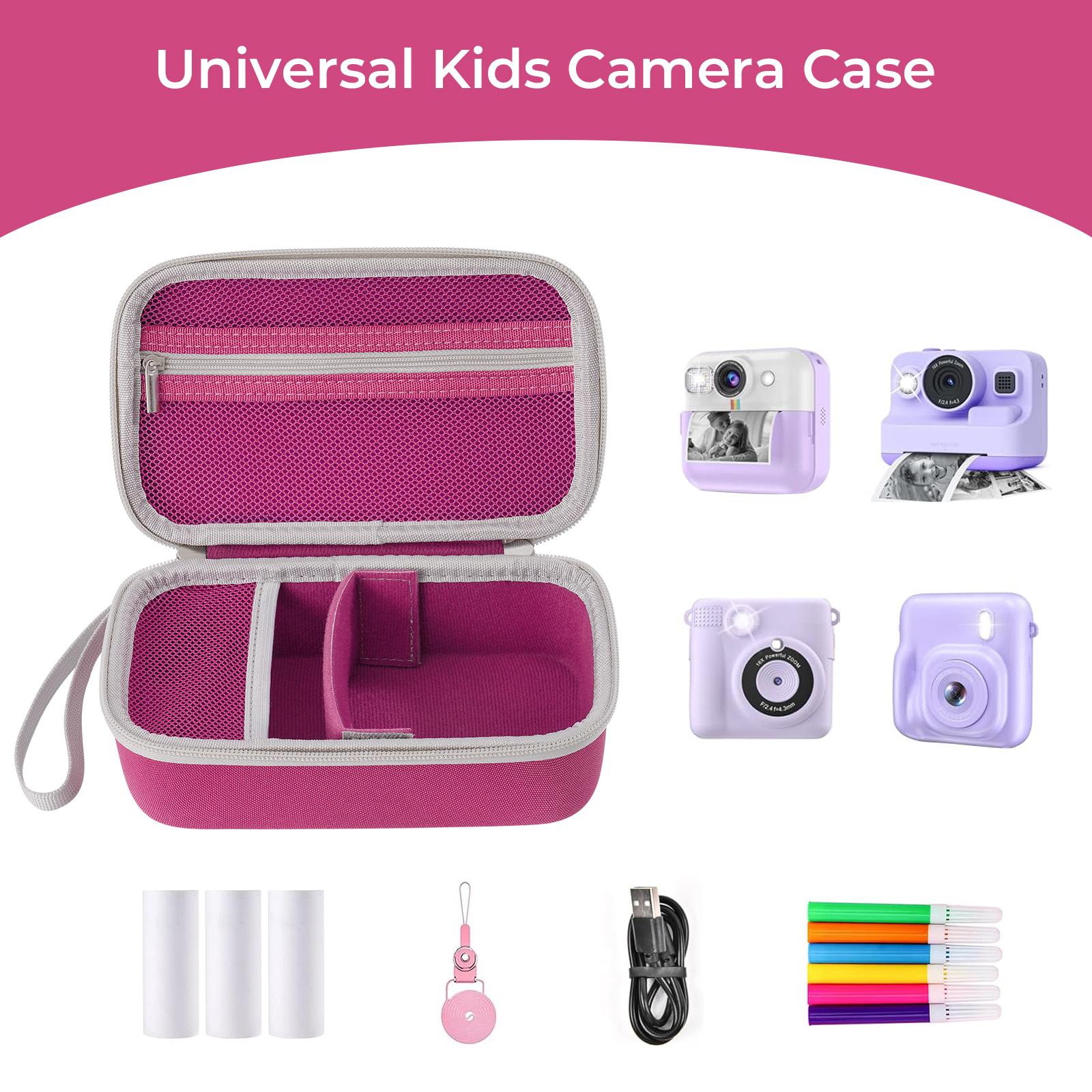 Hard EVA Shockproof Case for K - Travel Accessories Case avaliação e preço
