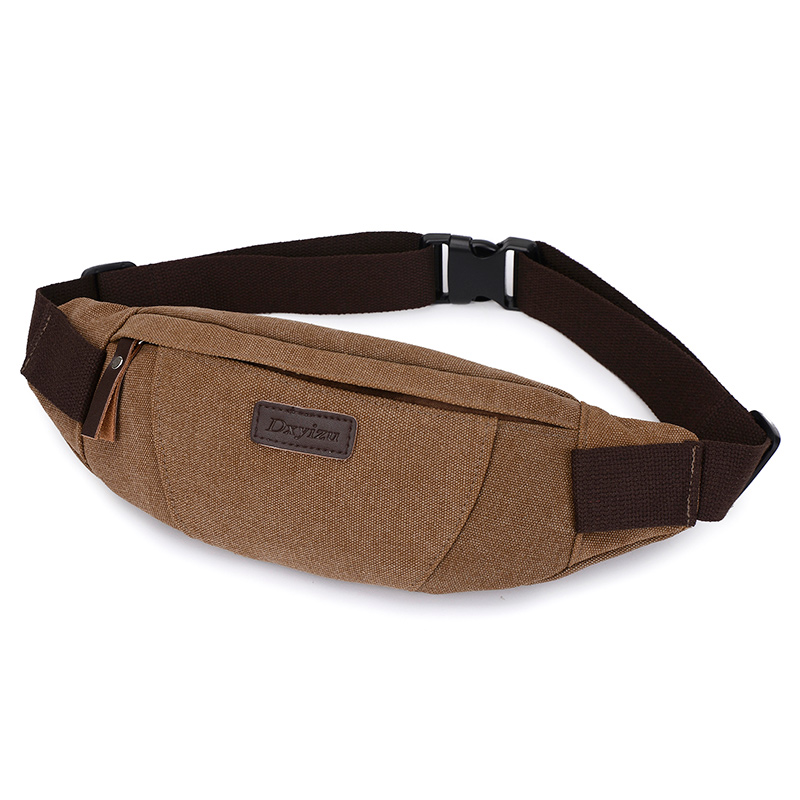 Men's Canvas Fanny Pack Waist  - Money Belt Hidden avaliação e preço