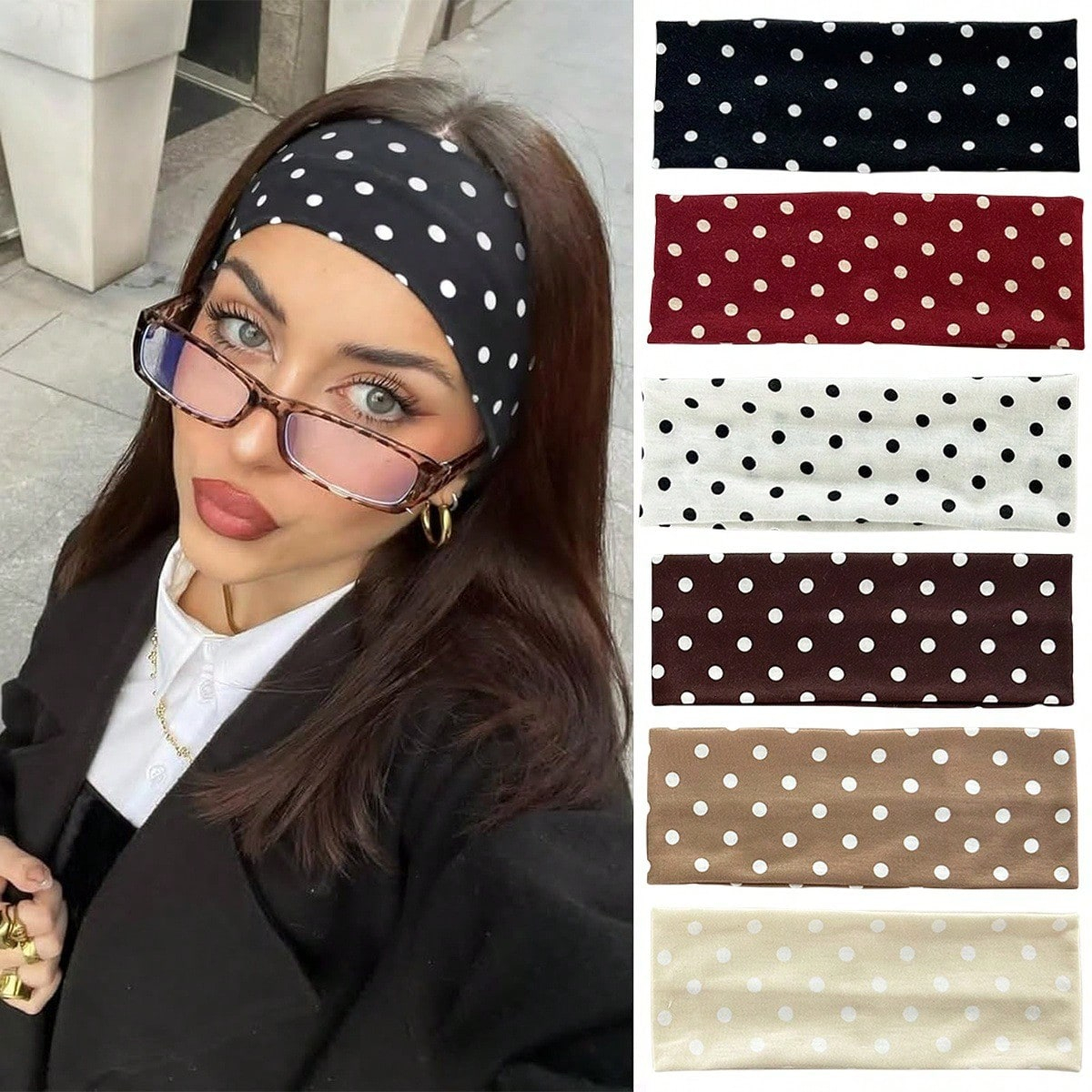 A Women Elegant Sweet Polka Do - Travel Accessories For Women Gift Ideas avaliação e preço