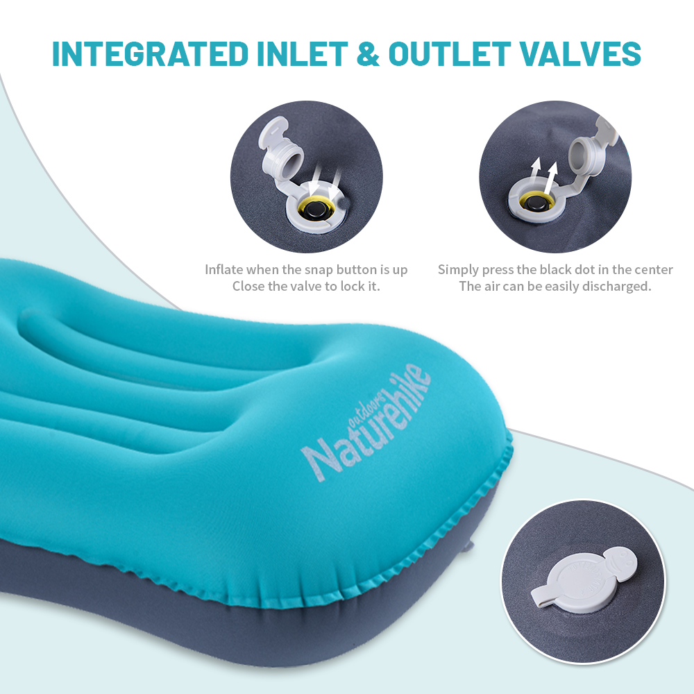 Naturehike Inflatable Pillows  - Travel Pillow Inflatable avaliação e preço