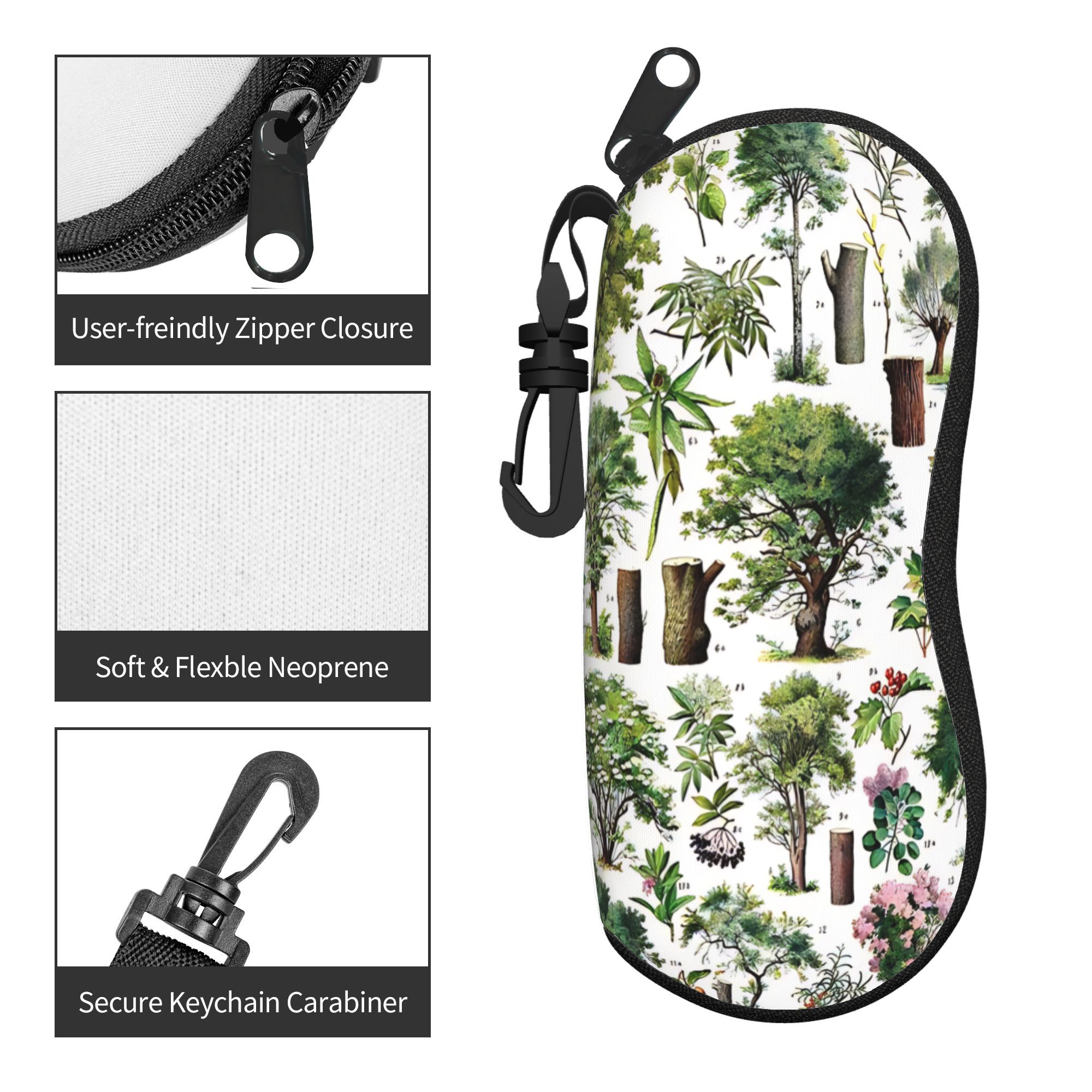 Flower Market  Glasses Case Un - Travel Accessories Market avaliação e preço