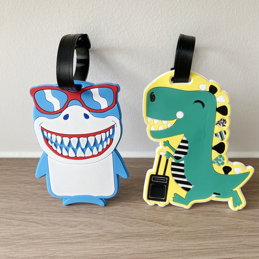 1pc/2pcs Travel Cute Dinosaur  - Travel Accessories For Kids avaliação e preço