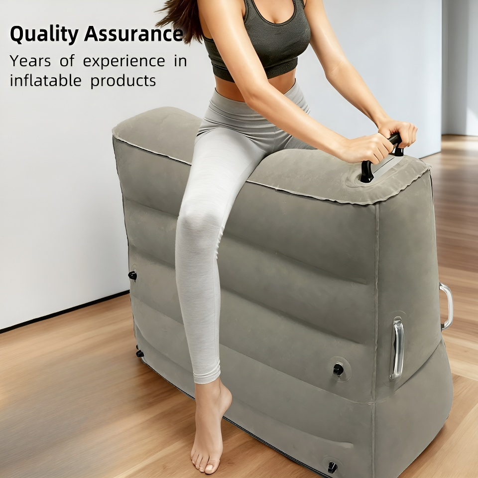 Inflatable Mattress Horse Ridi - Travel Pillow Inflatable avaliação e preço