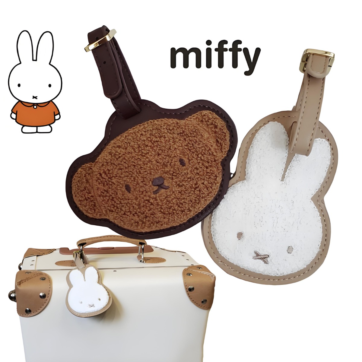 Kawaii Anime Miffy Rabbit Bori - Travel Accessories Cute avaliação e preço