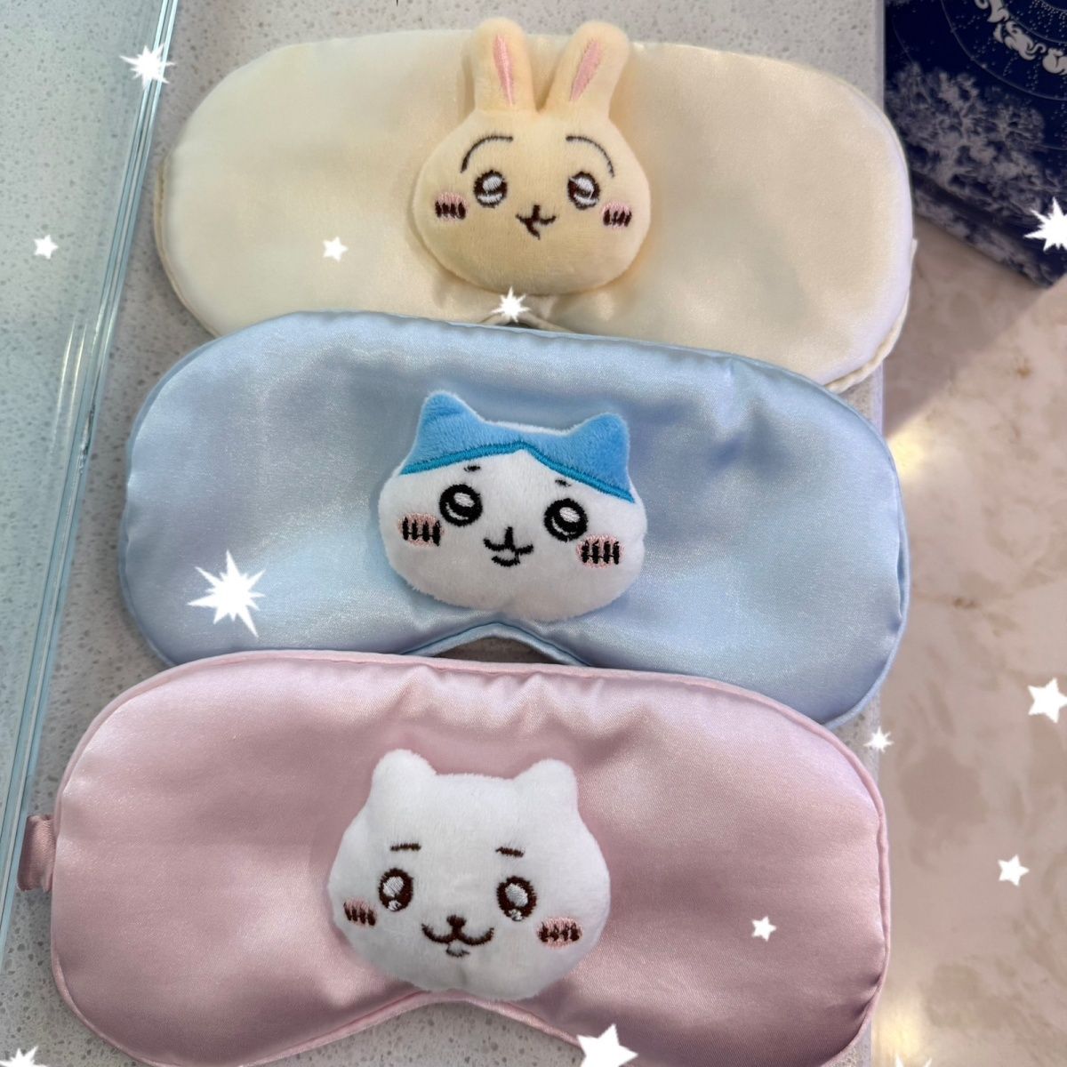 Kawaii Ckw Sleep Mask Soft Sat - Travel Accessories Cute avaliação e preço