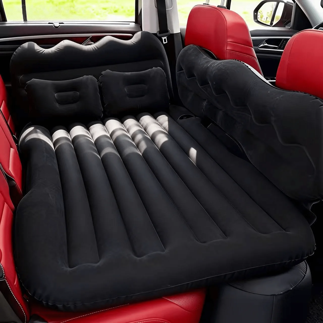Inflatable Car Air Mattress Fo - Travel Pillow Inflatable avaliação e preço