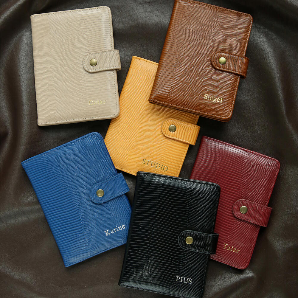 Custom Name Lizard Grain Pu Le - Travel Accessories Hong Kong avaliação e preço