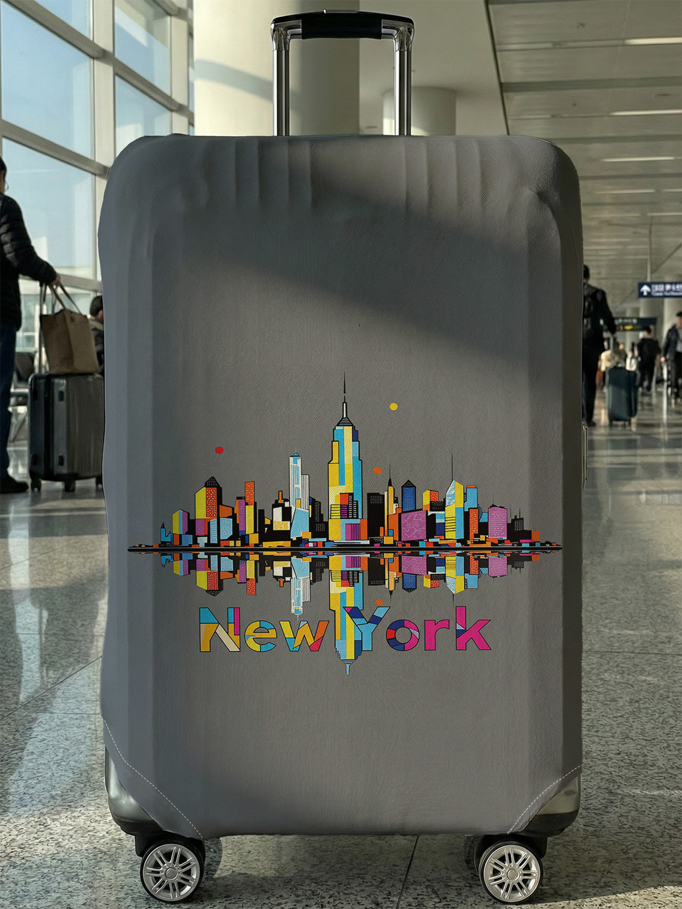 New York City Skyline Print Lu - Travel Accessories New York avaliação e preço