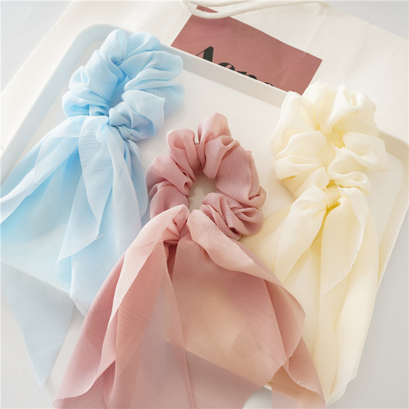 1Pc Fashion 25cm Chiffon Long  - Travel Accessories For Girls avaliação e preço