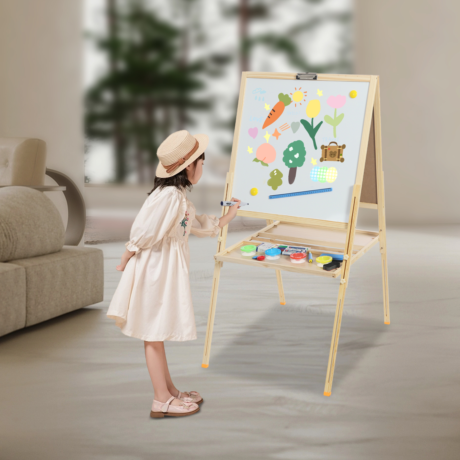 (Clearance Sale!) Art Easel Ad - Travel Accessories Drawing avaliação e preço