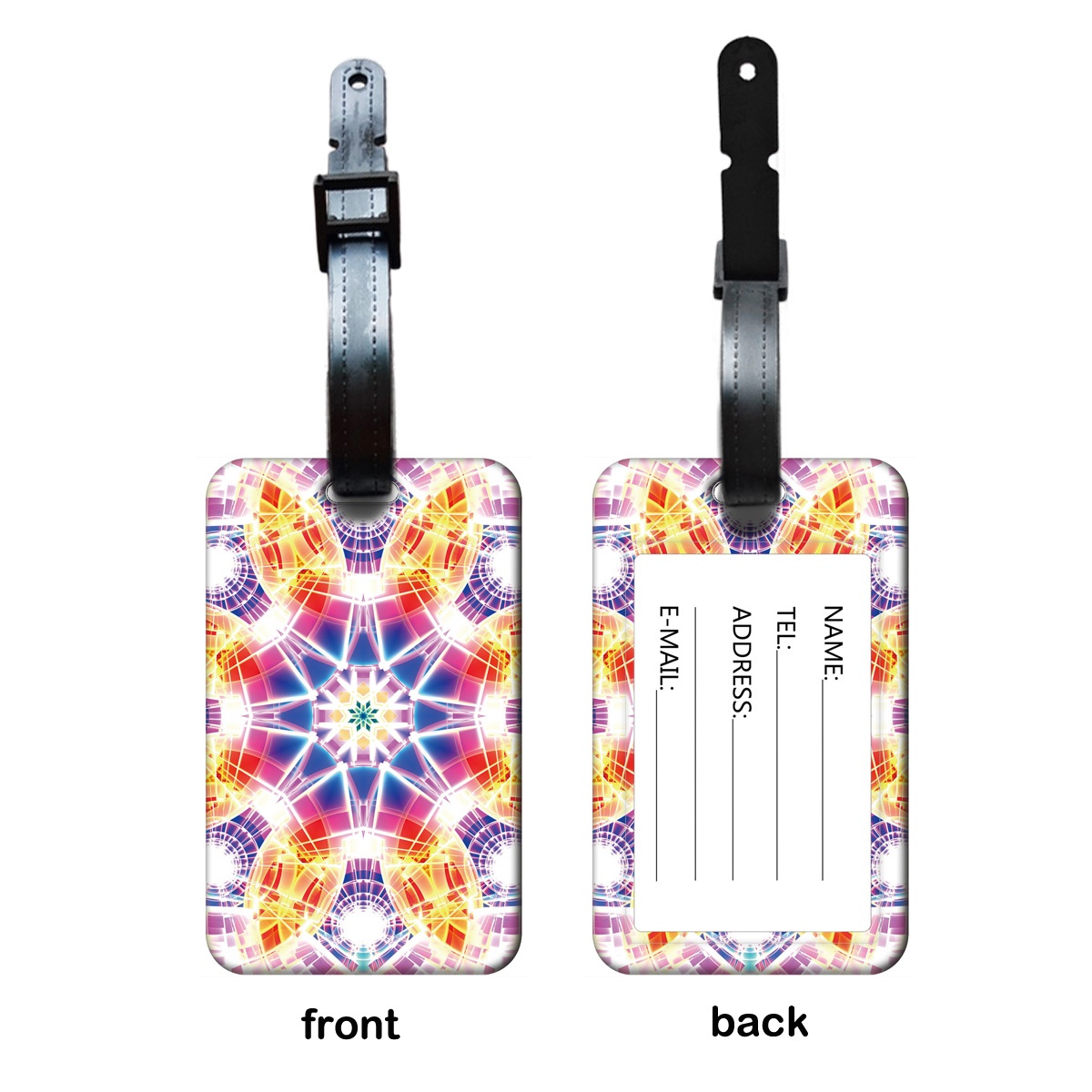 Mandala Drawings Luggage Tags  - Travel Accessories Drawing avaliação e preço
