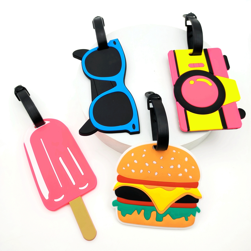 1pc Hamburg ice cream luggage  - Travel Accessories For Kids avaliação e preço