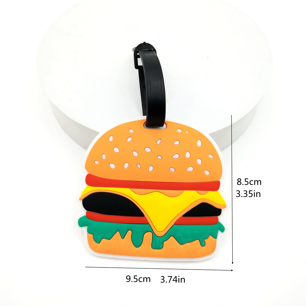 1pc Hamburg ice cream luggage  - Travel Accessories For Kids avaliação e preço