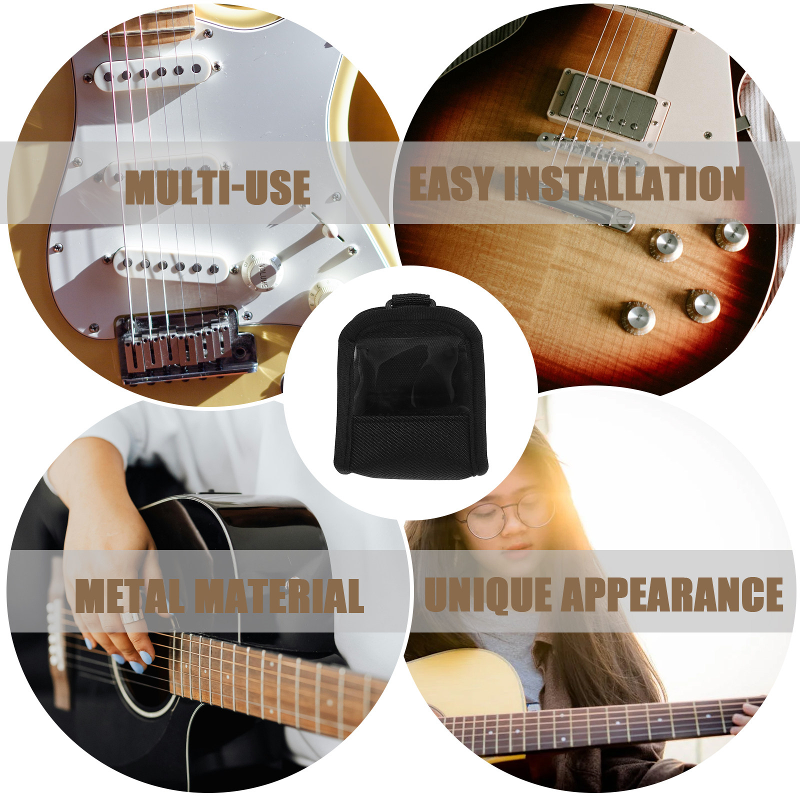 Guitar Wireless Transmitter Ca - Travel Accessories Case avaliação e preço