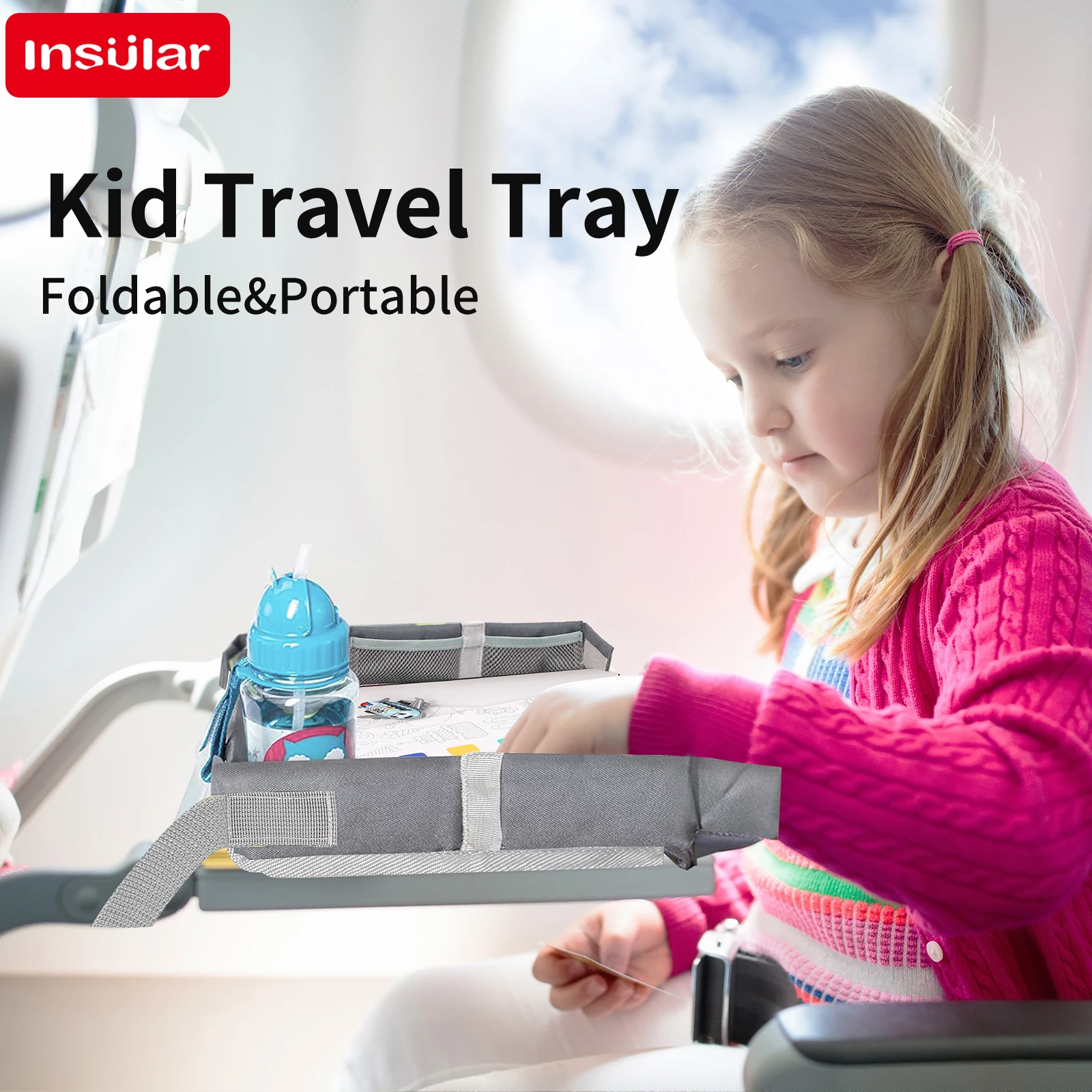 INSULAR Kids Car Seat Travel T - Travel Accessories Drawing avaliação e preço
