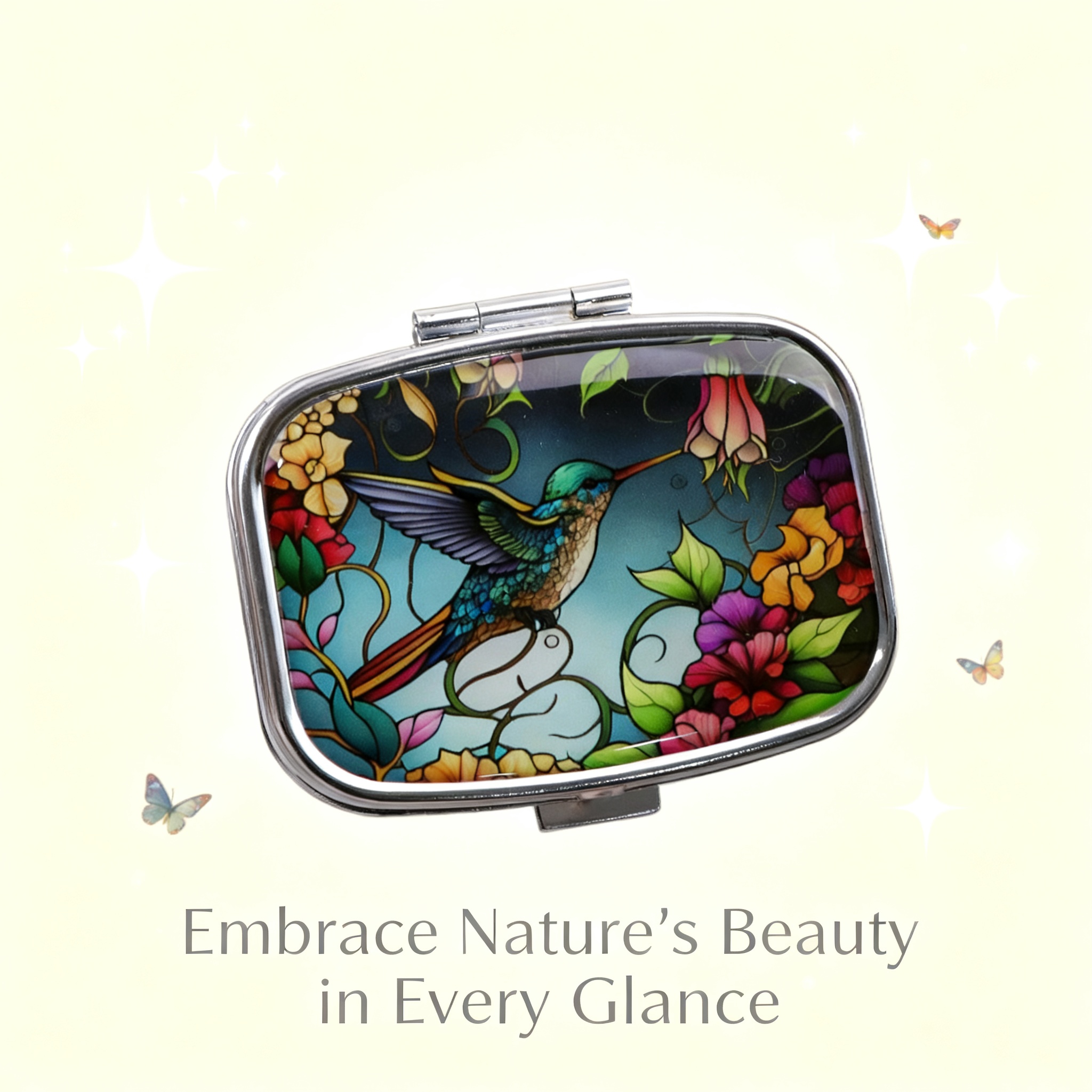 Cute Bird Cartoon Travel Pill  - Travel Accessories Case avaliação e preço