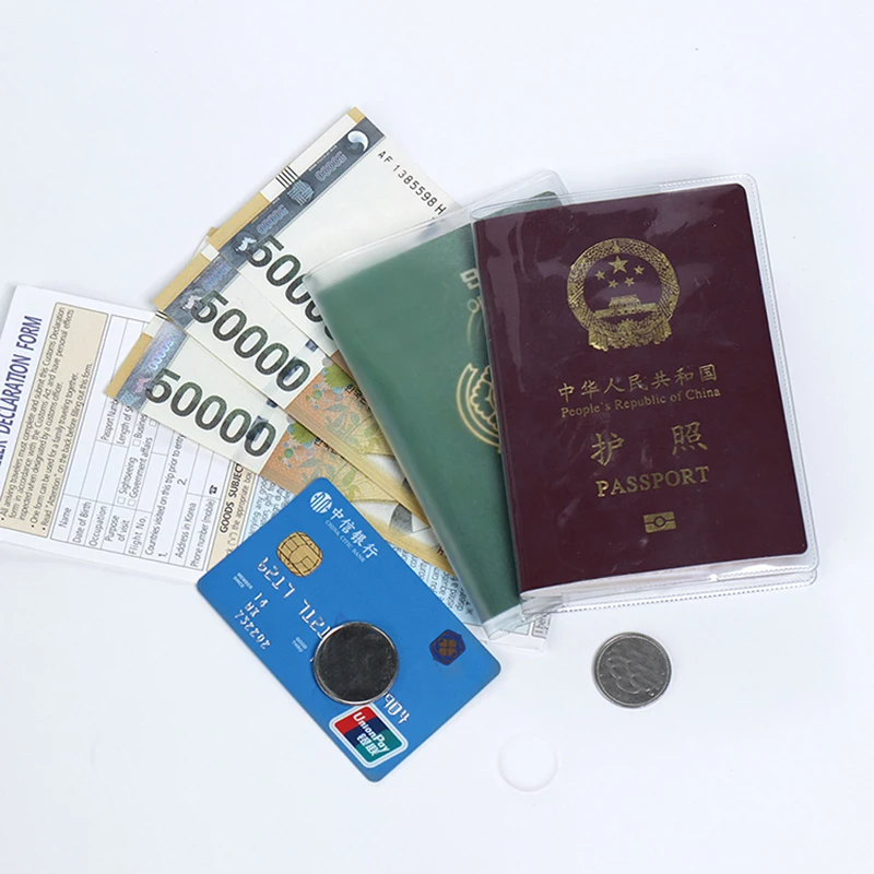 1-3PCS Passport Protective Cov - Travel Accessories For Kids avaliação e preço