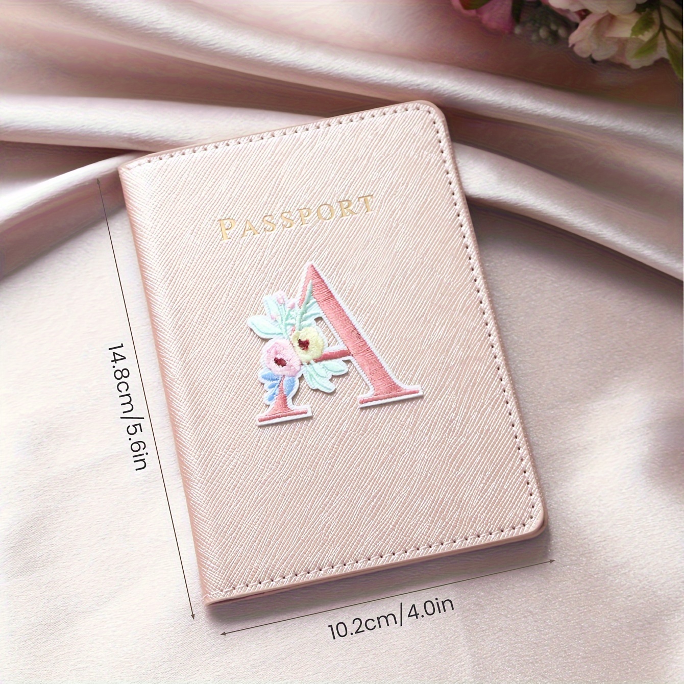 Custom Floral Initial Letter P - Travel Accessories Hong Kong avaliação e preço
