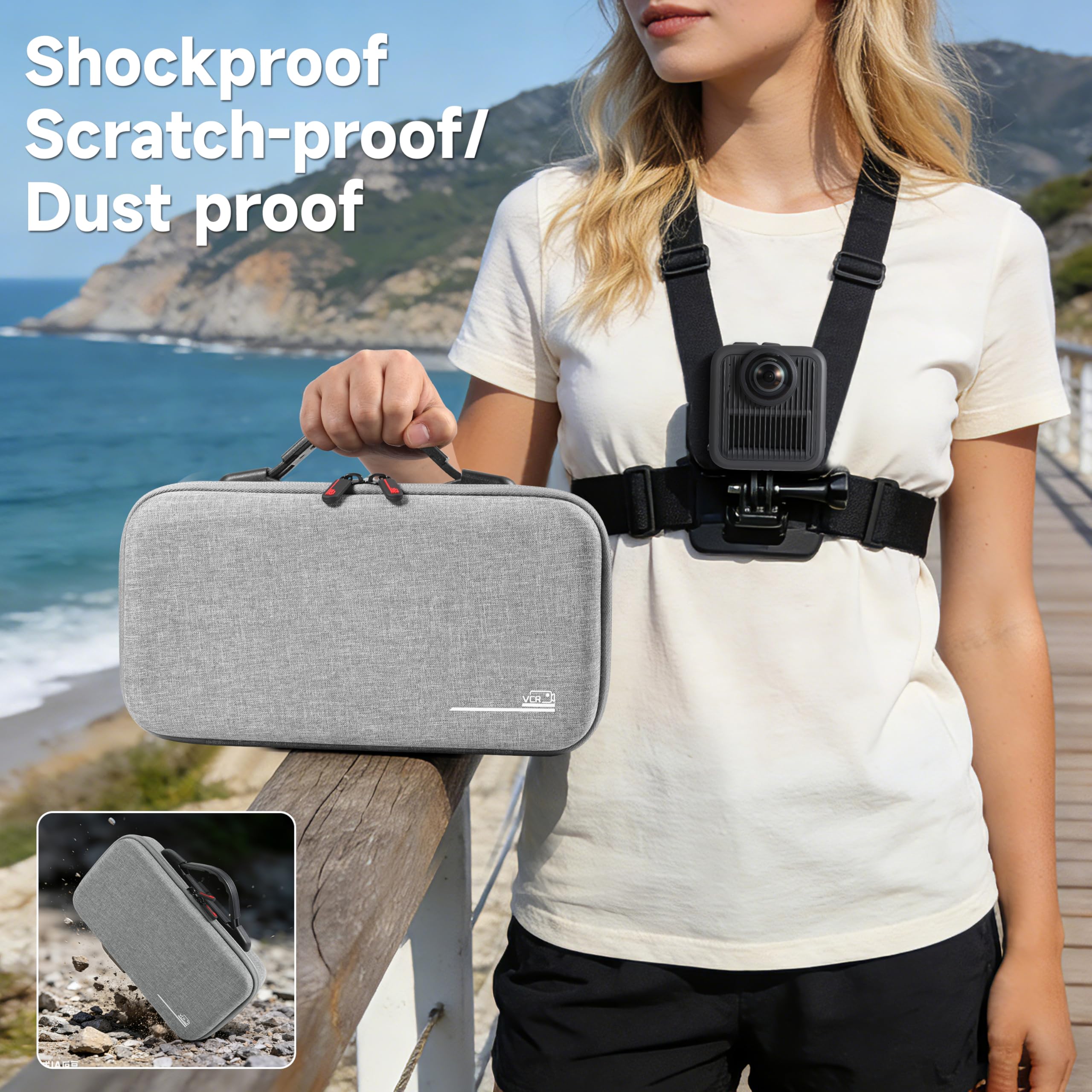 Carrying Case for Gopro Max 2  - Travel Accessories Case avaliação e preço