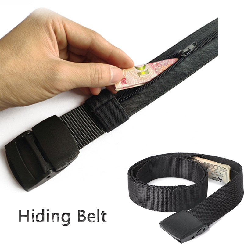 Cash Anti Theft Belt Travel Bl - Money Belt Hidden avaliação e preço