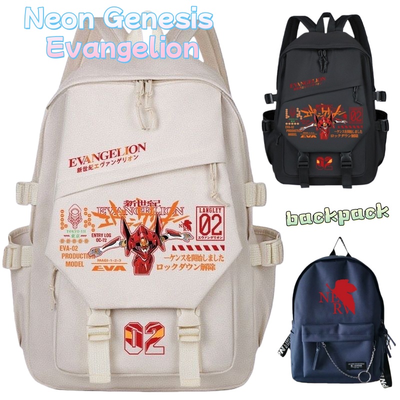 Neon Genesis Evangelion Backpa - Travel Accessories Cute avaliação e preço