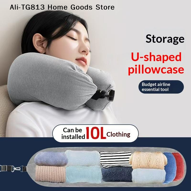 Travel Neck Pillow With Fillab - Travel Pillow Inflatable avaliação e preço