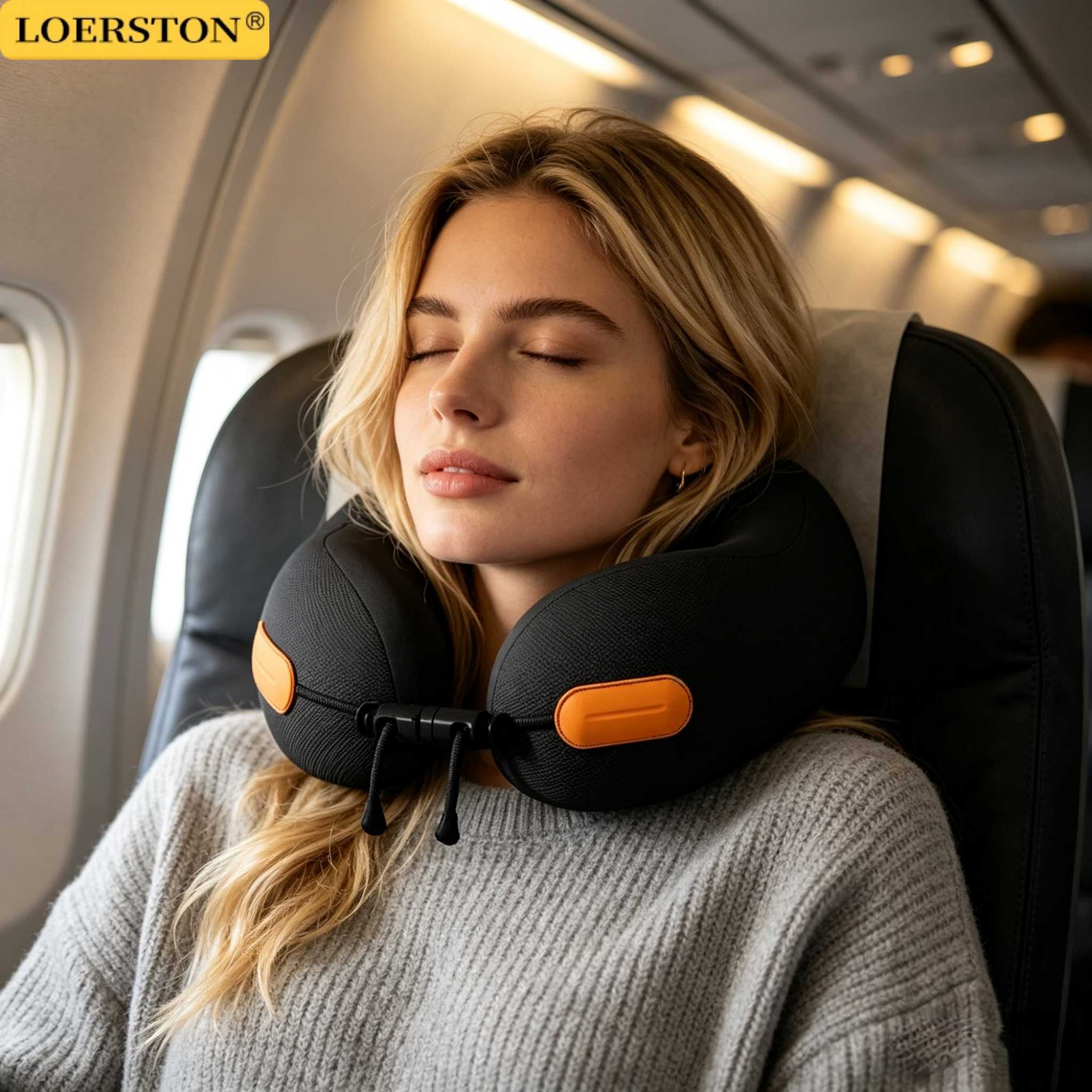 Memory Foam U-Shaped Pillow Tr - Travel Pillow Inflatable avaliação e preço