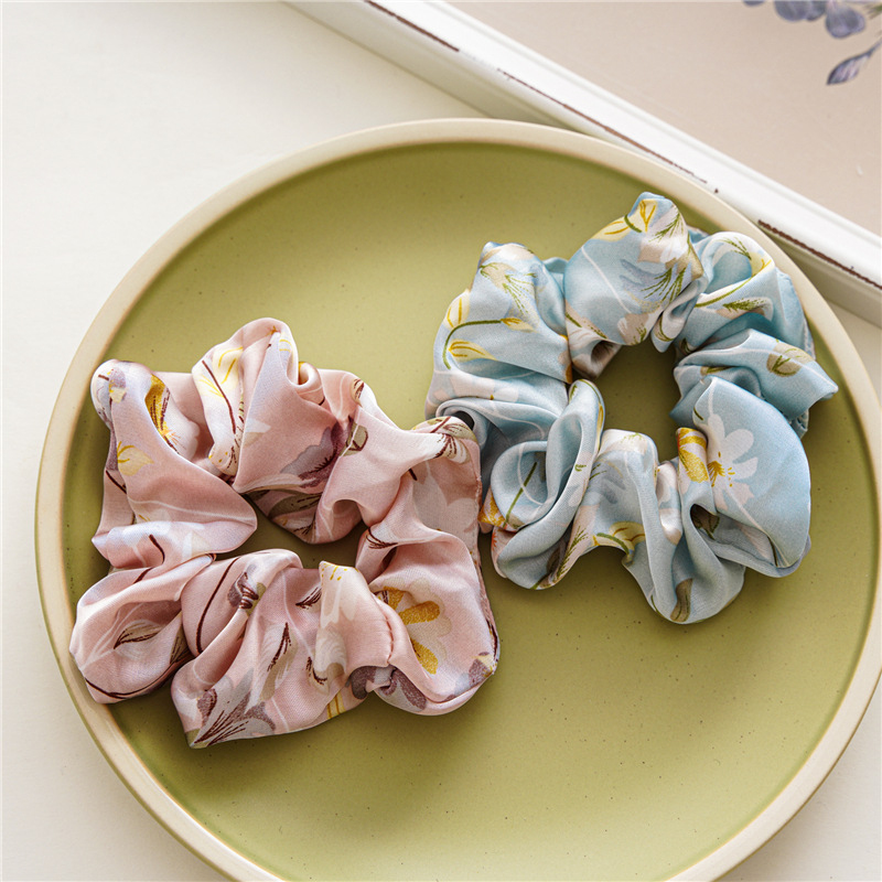 Floral Print Triangle Head Sca - Travel Accessories For Girls avaliação e preço
