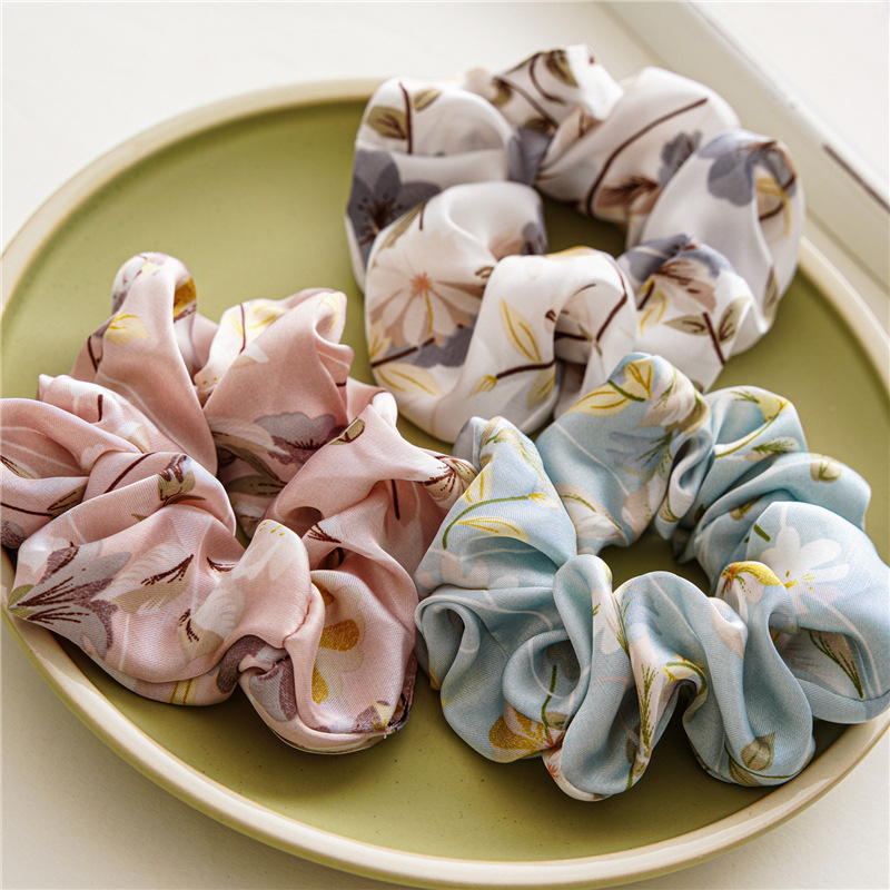Floral Print Triangle Head Sca - Travel Accessories For Girls avaliação e preço