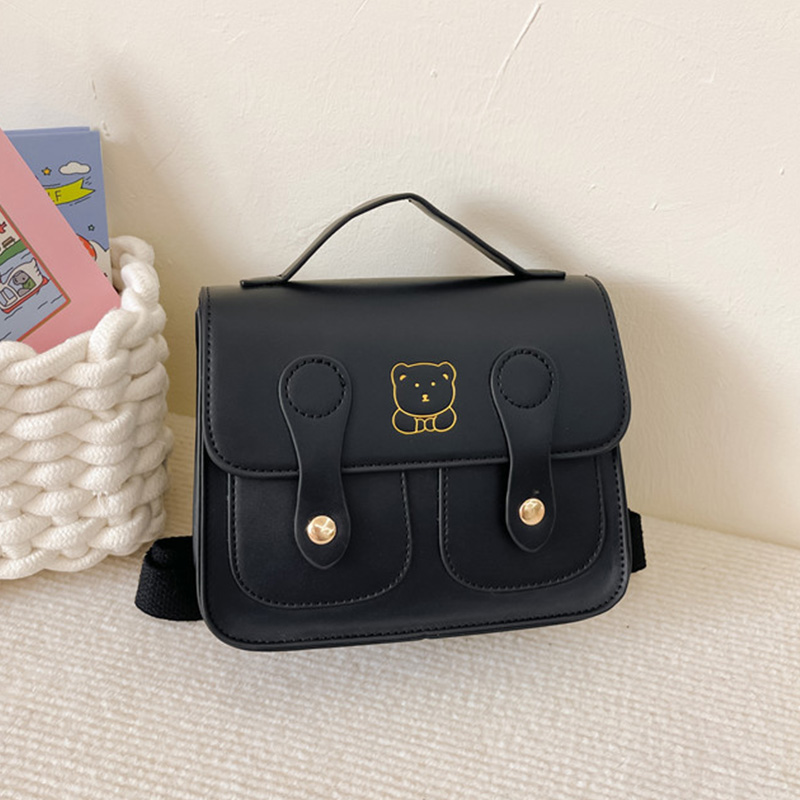 Bear Kids Backpack PU Leather  - Travel Accessories For Kids avaliação e preço