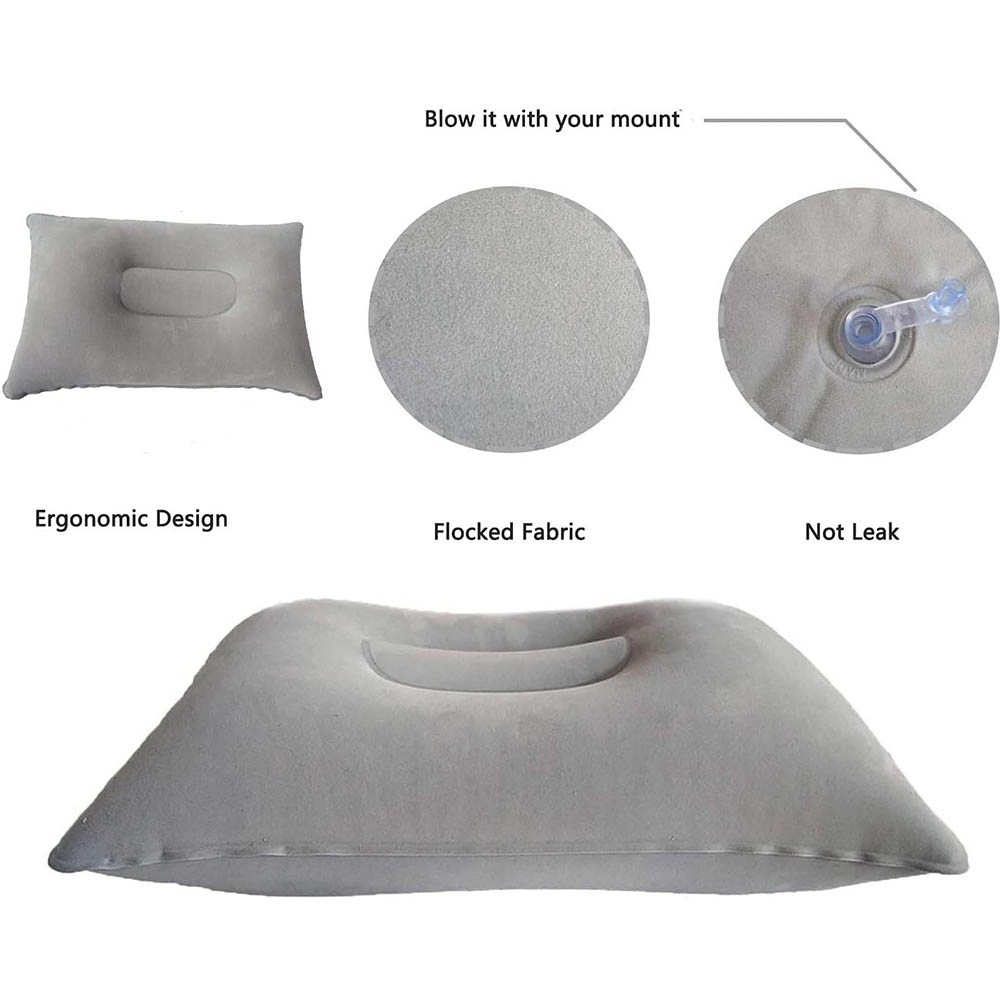 Inflatable Travel Pillow Porta - Travel Pillow Inflatable avaliação e preço