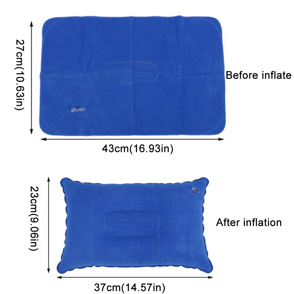 Inflatable Travel Pillow Porta - Travel Pillow Inflatable avaliação e preço