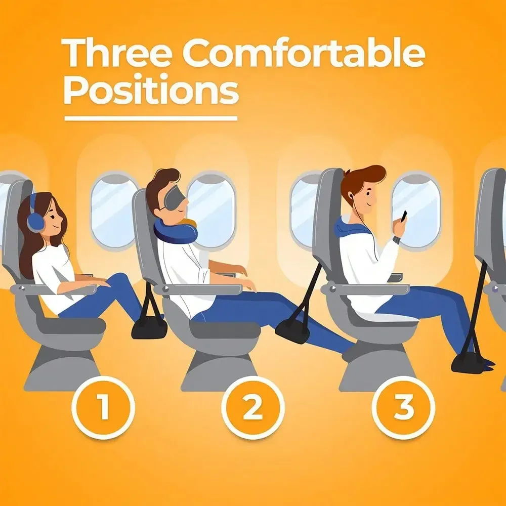 Travel Rest Hanging Footstool  - Travel Accessories For Kids avaliação e preço