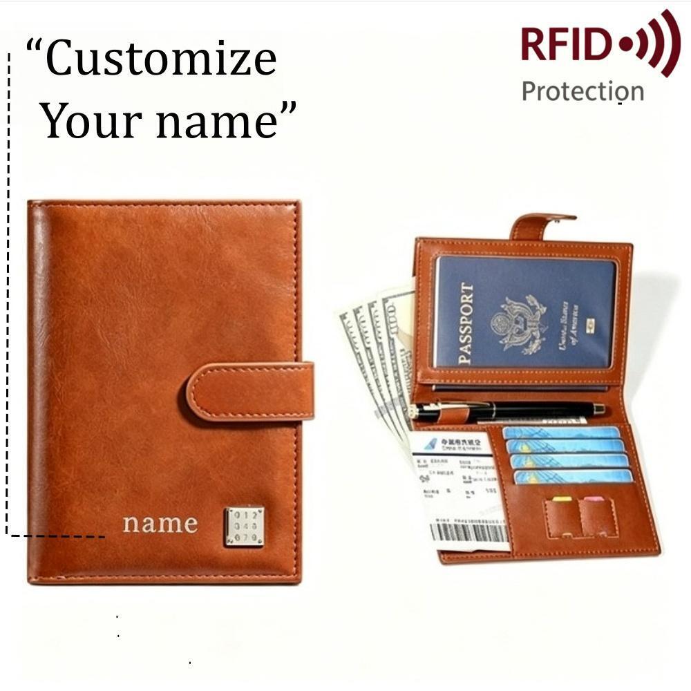 Personalized Debossed Name Rfi - Travel Accessories Hong Kong avaliação e preço