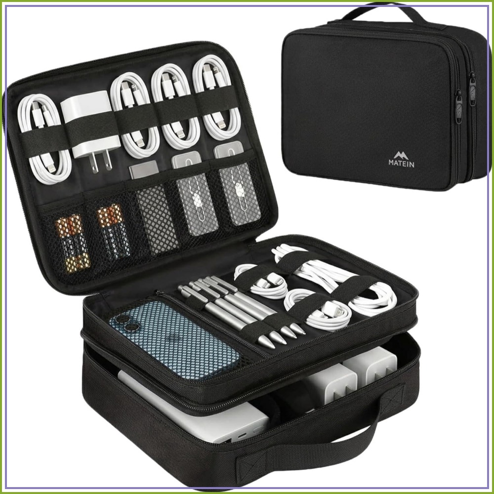 Electronics Organizer Travel C - Travel Accessories Case avaliação e preço