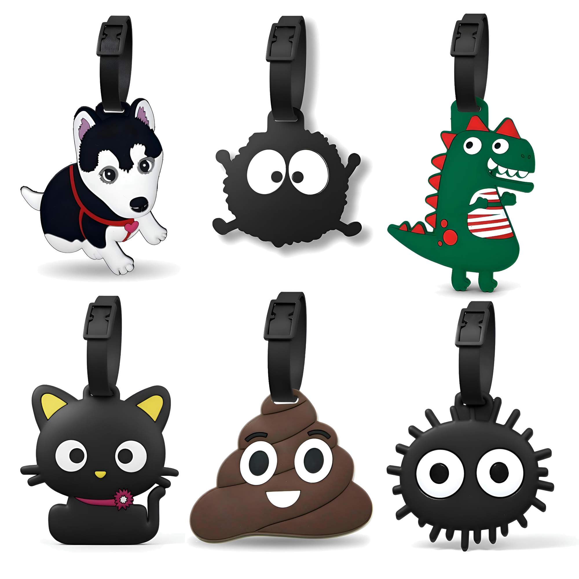 Cute Animal Luggage Tag Travel - Travel Accessories For Kids avaliação e preço