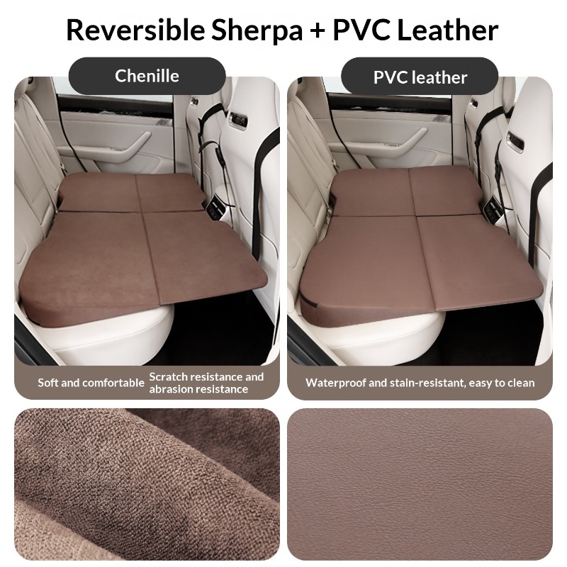 Double Sided Use Car Air Mattr - Travel Accessories For Road Trip avaliação e preço