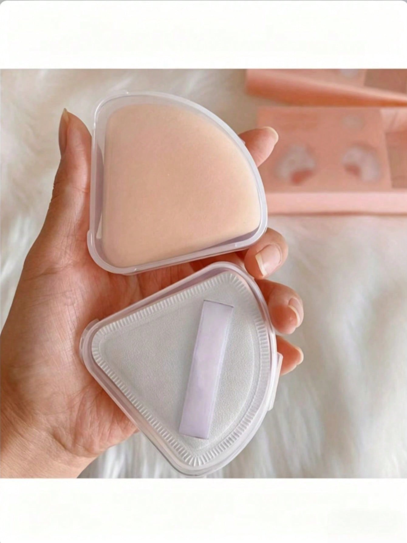 1/2/5pcs Portable Triangle Mak - Travel Accessories Case avaliação e preço