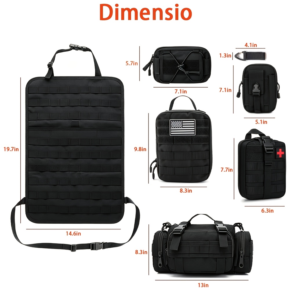 [Universal] Car Seat Back Orga - Travel Accessories Pouch avaliação e preço