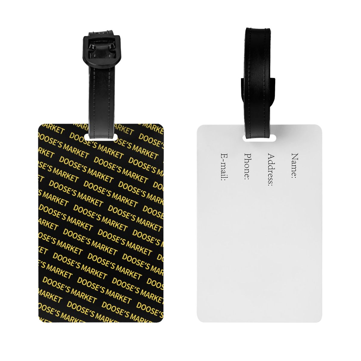 Doose's Market Luggage Tag Cus - Travel Accessories Market avaliação e preço