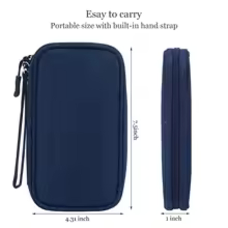 1PCS Grey/Black/Pink/Navy NEW  - Travel Accessories Case avaliação e preço