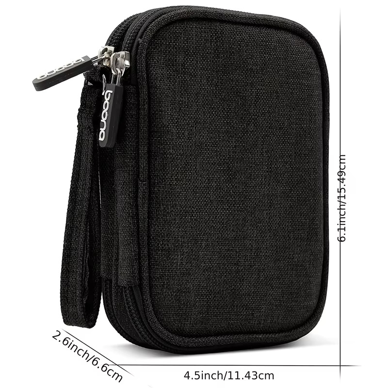 1PCS Grey/Black/Pink/Navy NEW  - Travel Accessories Case avaliação e preço