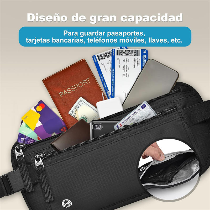 RFID Blocking Waterproof Sport - Money Belt Hidden avaliação e preço