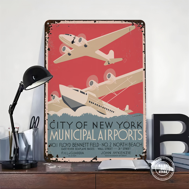Vintage NYC New York Airports  - Travel Accessories New York avaliação e preço